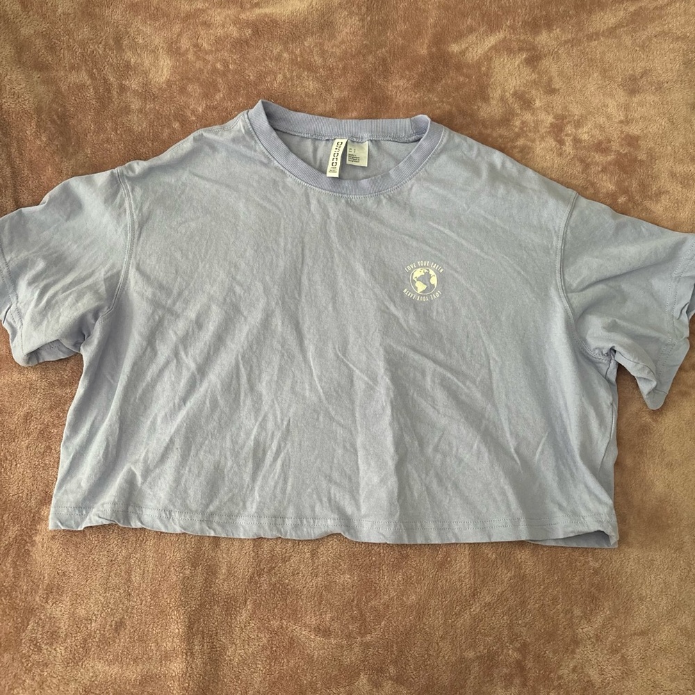 H&M Light Purple Crop Top